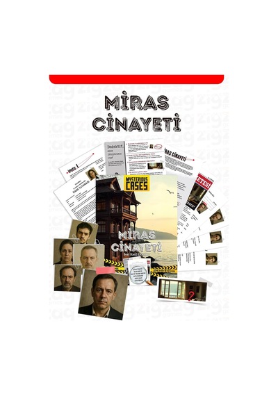 Cases Miras Cinayeti, Dedektif Kutu Oyunu, Seri Katil Dosyası, 16+ Yaş