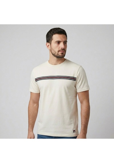 Beyaz Fila Erkek Günlük T-shirt Diecimo Fam1189.10010
