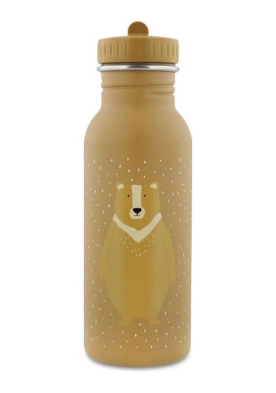 Trixie 41-197 Paslanmaz Çelik Suluk Matara 500ml - Mr. Bear Çok Renkli