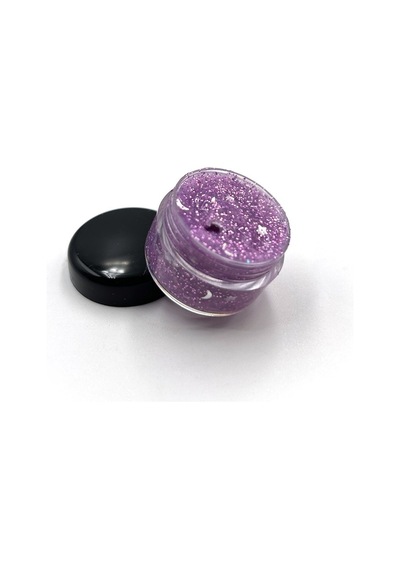 Artikel Ay ve Yıldız Desenli Party Glitter Makyaj Simi Lila 5 ML