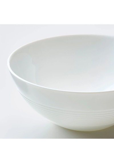 Ikea Favorısera Temperli Opal Cam 4 Kişilik 12 Parça Yemek Takımı 15-25 Cm Beyaz Yuvarlak