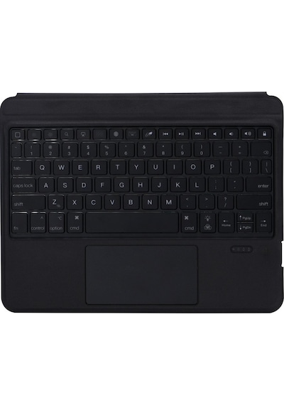 Apple Uyumlu iPad  8. Nesil 10.2 Kılıf Led Işıklı Magnetik Standlı Klavyeli Kılıf A2270 A2428 A2429 A2430