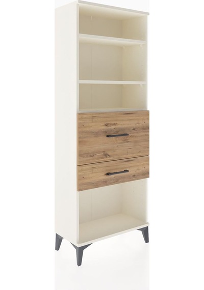Arges Dolap 3 Raflı 2 Çekmeceli 60x30x163 Aytaşı-çam Aytaşı