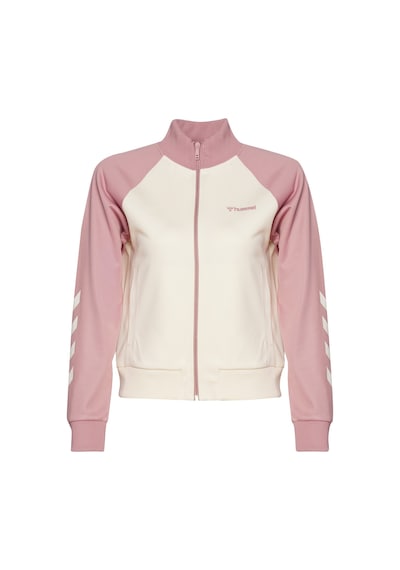 Hummel Genes Fermuarlı Sweatshırt 980350-3325 Beyaz