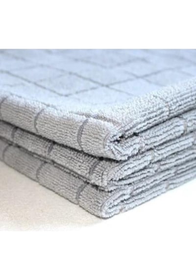 3 Adet Mikrofiber Mutfak Ankastre Cam Temizlik Bezi 40:40 Cm Leke Tutmaz Koku Yapmaz Diğer