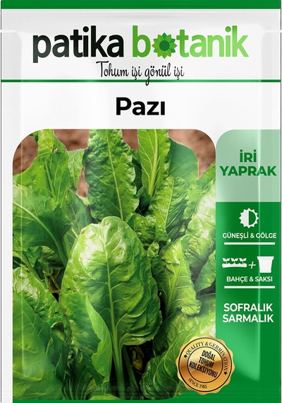 400 Adet Yerli Ata Geniş Yaprak Pazı Tohumu