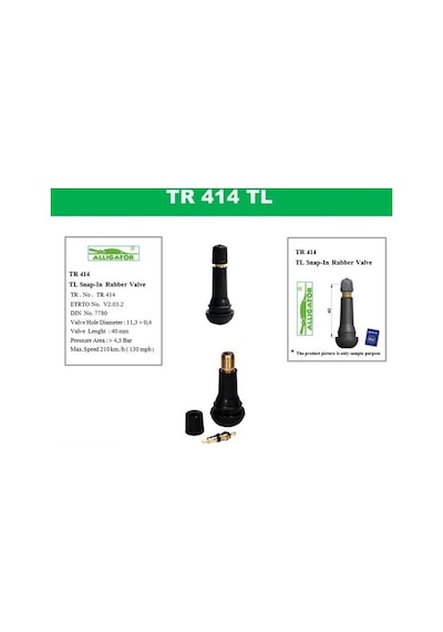 Sibop Eha Alligator Tr 414 Binek Oto Lastik Eha Sibop Seti 4 Adet