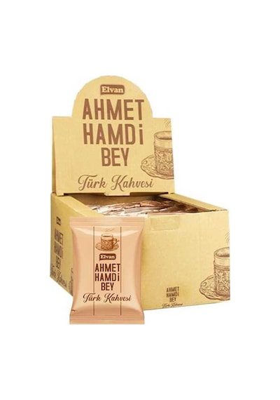 Ahmet Hamdi Bey Türk Kahvesi 100 Gr. 24 Adet (1 Kutu)