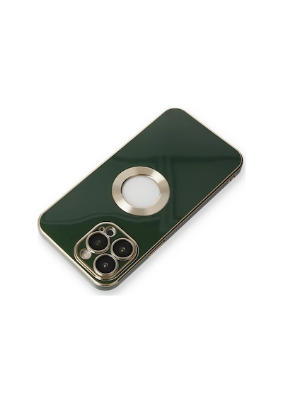 Newface - 718 - iPhone Uyumlu 14 Pro Max Kılıf Store Silikon - Csmo-tex - - Yeşil