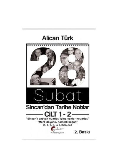 28 Şubat - Sincan'dan Tarihe Notlar Cilt 1-2 - Alican Türk - Galeati