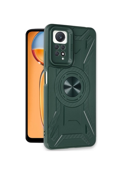 Newface Xiaomi Redmi Note 12 Pro 4g Kılıf Lincoln Silikon - Koyu Yeşil Koyu Yeşil