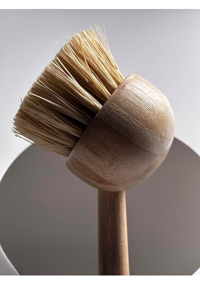 Bambu Bulaşık Fırçası Sisal Lifli - Bamboo Dısh Brush Wıth Sısal Fıber