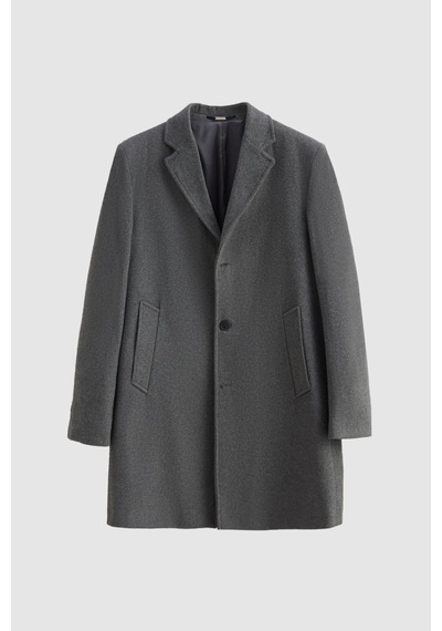 D's Damat Ds Damat Regular Fit Antrasit Kaşe Kaban 5Hf08Ort10000 Antrasit