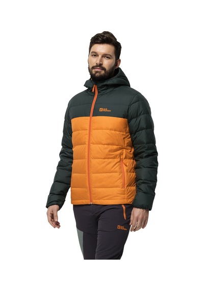 Jack Wolfskin Ather Do Hoody Erkek Turuncu Outdoor Ceketi 3285 Kırmızı