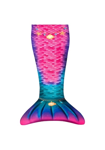 Kuaki Mermaids Deniz Kızı Kostümlü Tv Battaniyesi Star Çok Renkli