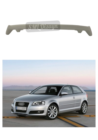 Audi A3 Hb 2006-2012 Spoiler A3 Hb Spoyler Rüzgarlık Plastik