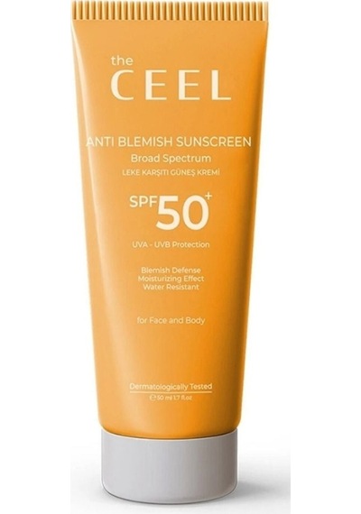 The Ceel Leke Karşıtı Spf 50+ Güneş Kremi 50ml