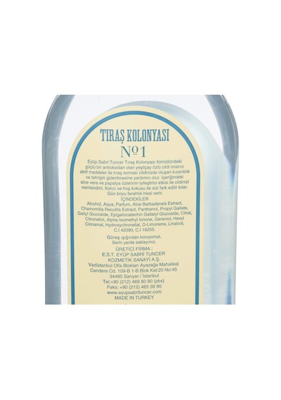 Eyüp Sabri Tuncer No:1 250 Ml Tıraş Kolonyası