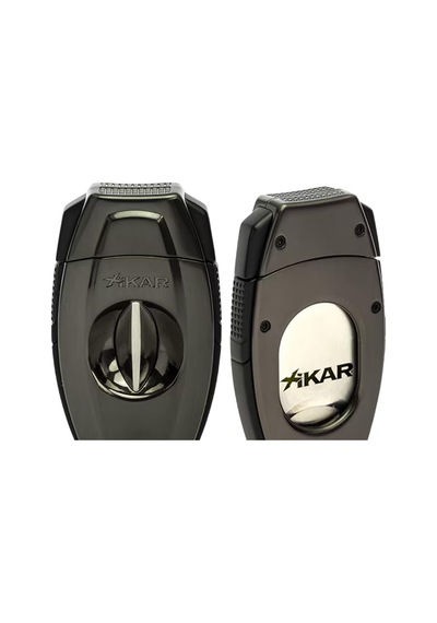 Xikar Flip Dual Gunmetal V & Düz Puro Makası Kesici