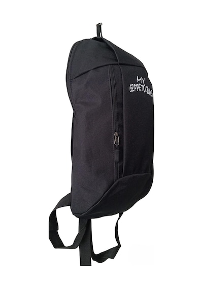 Mygeppetobag Unisex Siyah Sırt Spor Yürüyüş Kamp Bisiklet Çantası 10 Lt Siyah