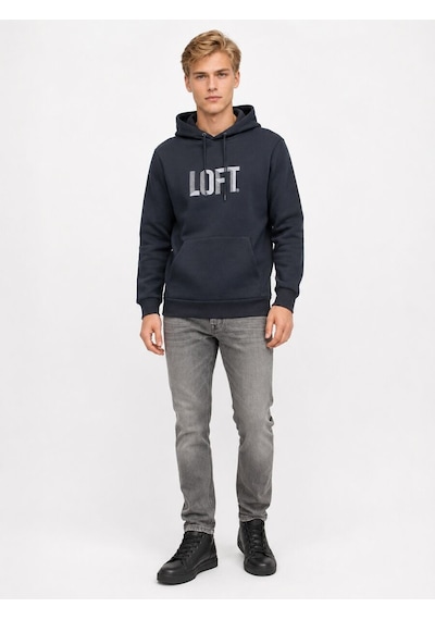 Loft Regular Fit Erkek Sweatshirt Lf2041184 Q1.v1 Koyu Lacivert