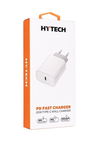 Hytech Hy-Xe40 1Pd 20W Apple Uyumlu iPhone Hızlı Şarj Adaptör