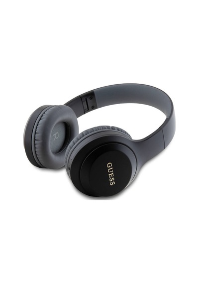 Guess Klasik Logo Lisanslı Katlanabilir Ayarlanabilir Metal Klasik Logolu Kulak Üstü Bluetooth Kulaklık