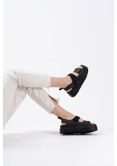 Trendella Siyah Kadın Sandalet Tr22my01a