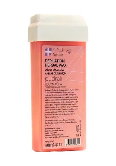 Code Blonde Kartuş Ağda 100ml. Pudralı