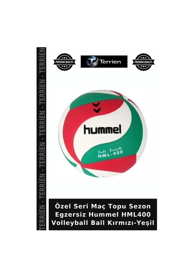 Özel Seri Maç Topu Sezon Egzersiz Hummel Hml400 Volleyball Ball Kırmızı-yeşil Kırmızı - Yeşil
