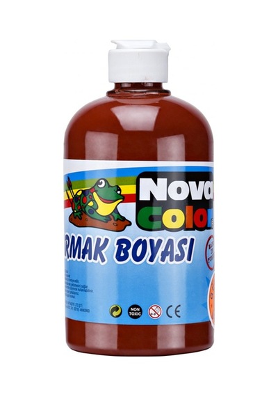 Nova Color Parmak Boyası Kahverengi 500 Gr Nc-376 Çok Renkli