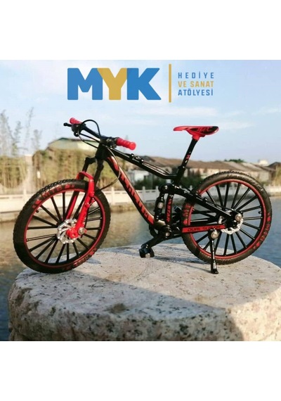 Metal Bisiklet Modeli 1:8 Ölçek Tüm Fonksiyonları Çalışır, Koleksiyonluk Dekoratif Tasarım