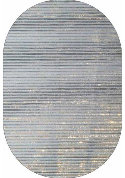 Mavi Çizgi Desen Banyo Halısı Klozet Oval Paspas Seti Bs063n11