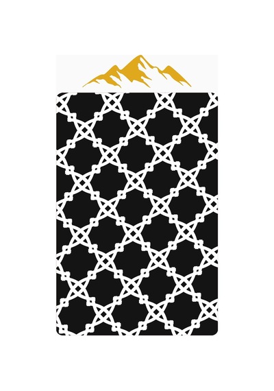 Modern Desenli Dijital Baskı Kaymaz Taban Halı H0192 Renkli