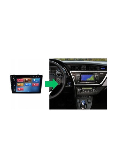 Toyota Auris Android Multimedya Sistemi 4-64 Clarion 2013-2018 9"
