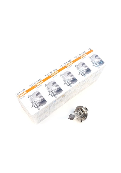 10x Osram 64193clc 12v 60/55w H4 Halojen Far Ampulü Far Sis İçin Standart