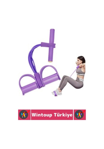 Egzersizaleti Evde Spor Fitness Aerobik Egzersiz Yoga Esneme Karın Bacak Alt Egzesiz Lastiği Çok Renkli