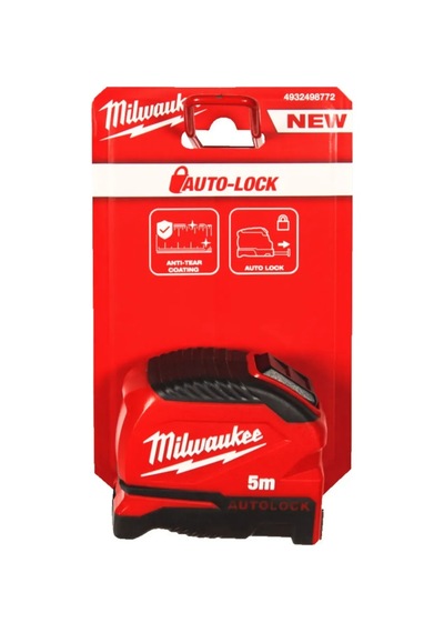 Milwaukee Şerit Metre Autolock 5m/25mm Gen 2 - 4932498772 5