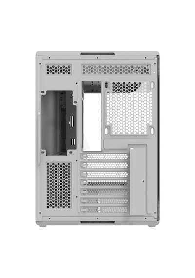 Cooler Master Elite 600 Curve Tg Beyaz Argb 7x12 Fanlı, Back-connect Anakart Destekli Midtower Kasa