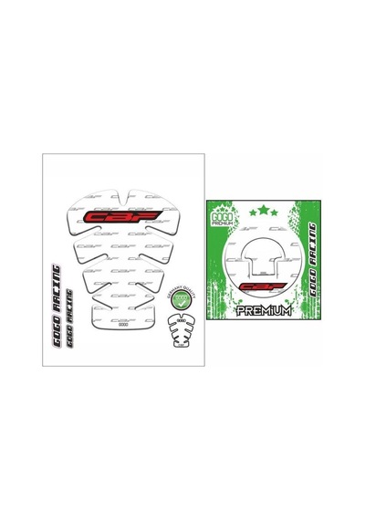 Honda Cbf 150 2007 - 2018 Uyumlu Tank Pad 002 Çok Renkli
