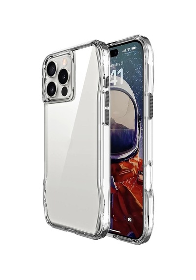 Apple Uyumlu iPhone 16 Pro Max Kılıf Airbagli Şeffaf Zore İncek Kapak