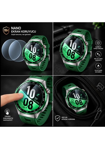Huawei Watch Gt 7 Pro İle Uyumlu Ekran Koruyucu Nano Parlak Çizilmeye Dayanıklı Akıllı Saat Koruması, 9h Kırılmaz Esnek Cam, Hd Şeffaf 2 Adet Çok Renkli Huawei Watch Gt 7 Pro İle Uyumlu Ekran Koruyucu Nano Parlak Çizilmeye Dayanıklı Akıllı Saat Koruması, 9h Kırılmaz Esnek Cam, Hd Şeffaf 2 Adet Çok Renkli