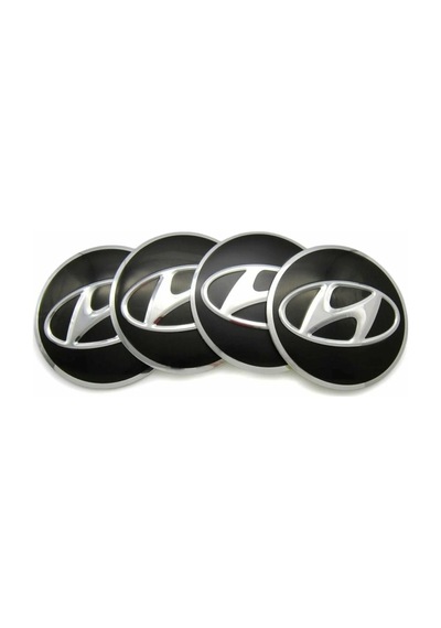 Hyundai Jant Göbeği Etiketi 60mm