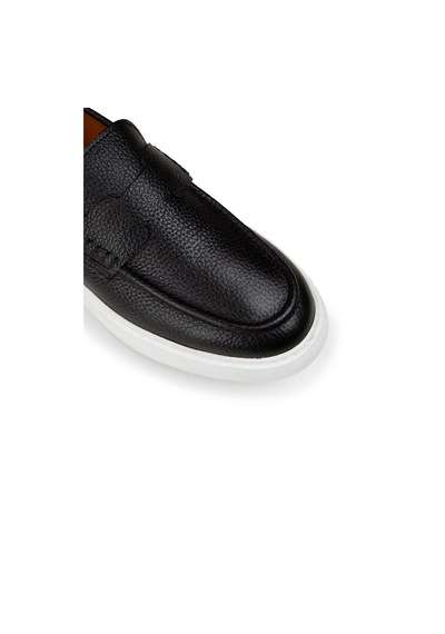 Deery Erkek Hakiki Deri Siyah Loafer Ayakkabı - 02043msyhp01 Siyah