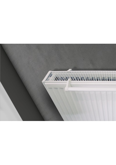 Panel Radyatörler İçin 90 Cm Havlu Askılık, Beyaz