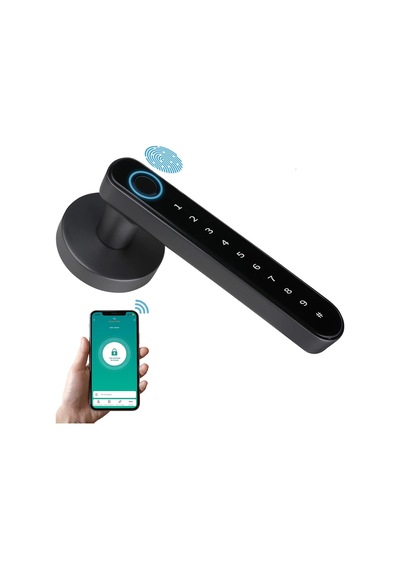 Mul-t-lock Smart Handle - Multlock Saten Parmak İzli Akıllı Kapı Kolu