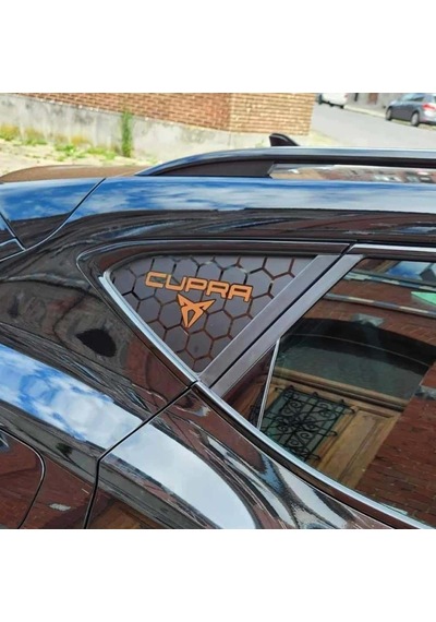 Cupra Leon Mk4 Kelebek Cam Sticker Set / Model A