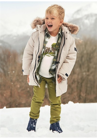 Mayoral Erkek Çocuk Slim Fit Pantolon Yeşil 4539