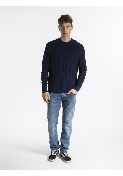 Emporio Armani EMPORIO ARMANI Erkek Kazak E33V54-075 Lacivert Emporio Armani EMPORIO ARMANI Erkek Kazak E33V54-075 Lacivert