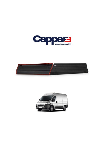 Cappafe Peugeot Boxer Kapı Eşiği Koruma Abs Mat Siyah 2 Parça N11.10351